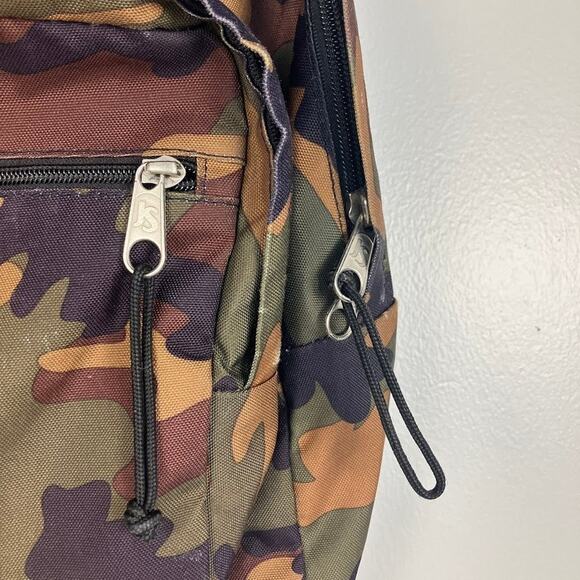 JanSport City Scout Backpack JS00T29A Camo Camouflage Book Bag Padded Straps - Picture 3 of 12